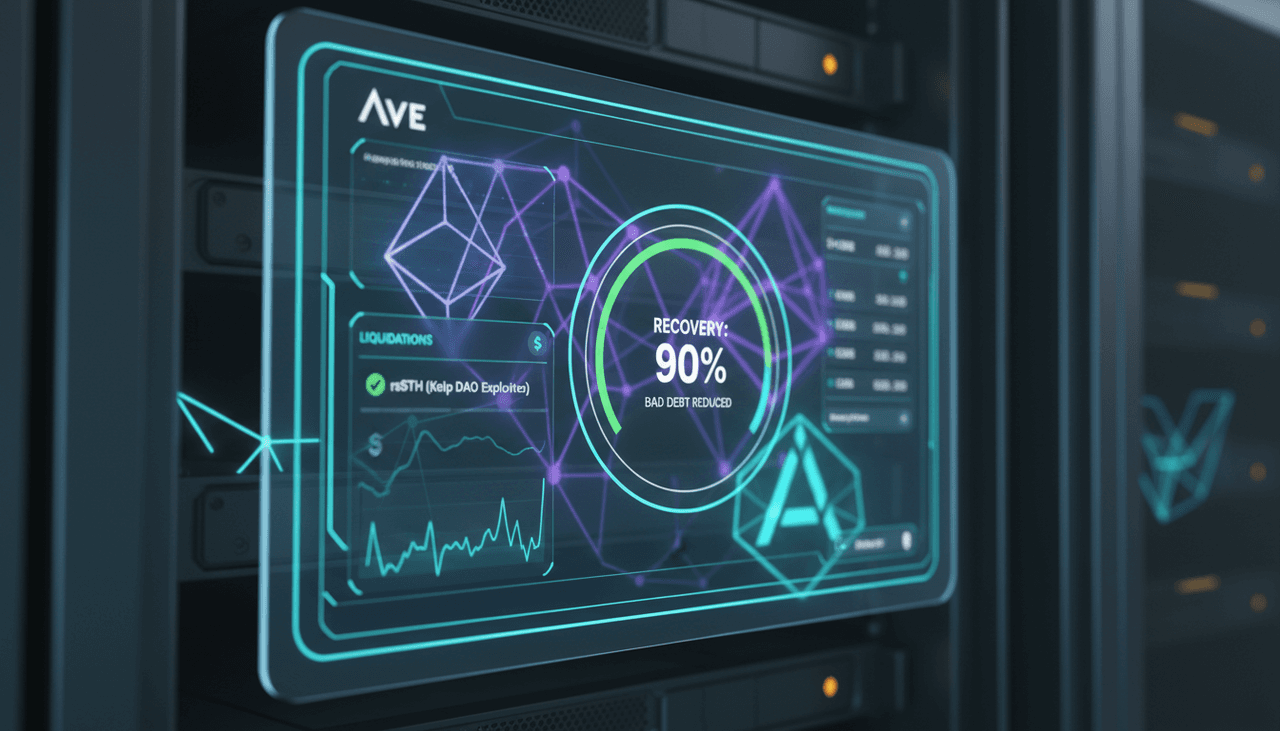 Aave Liquidates Kelp DAO Hacker's rsETH, Nears Full Bad Debt Recovery on Ethereum and Arbitrum