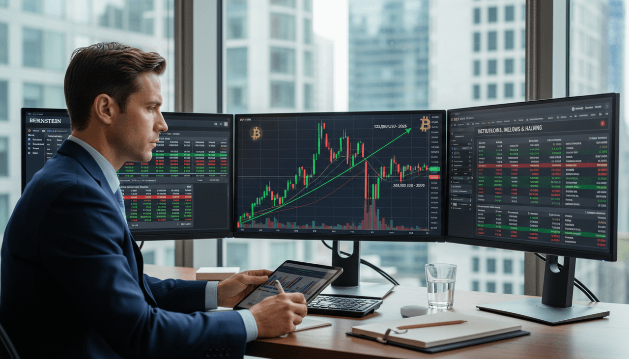Bernstein Forecasts Bitcoin to Reclaim $125K by Late 2026, Eyes $300K by 2029