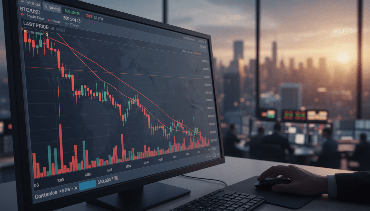 Bitcoin Dips to Two-Week Lows as US Market Divergence Fuels Caution