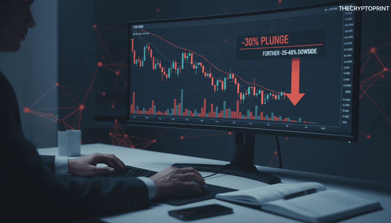 Bittensor's TAO Plunges Amid 'Decentralization Theater' Accusations, Technicals Point to Further Downside