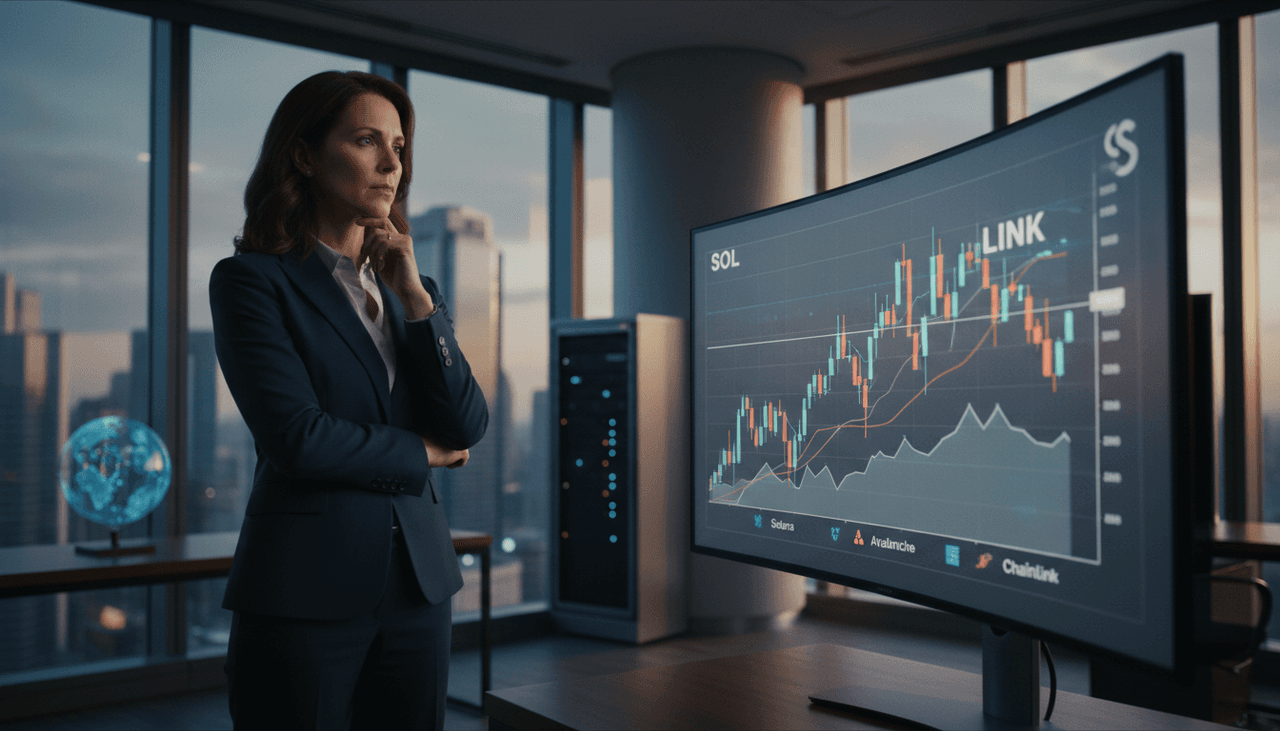Charles Schwab Expands Crypto Offering with Solana, Avalanche, and Chainlink