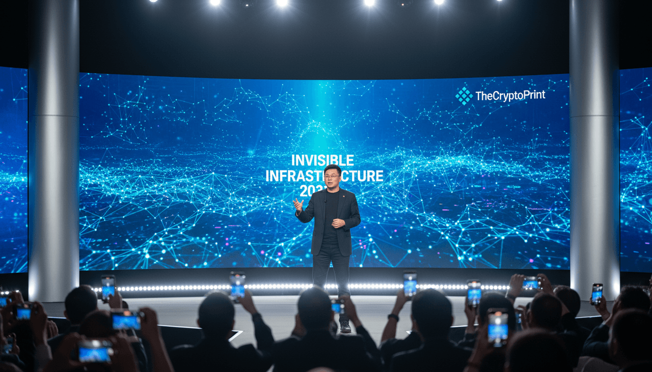 CZ Envisions Crypto as 'Invisible Infrastructure' by 2031, Echoing Internet's Ubiquity