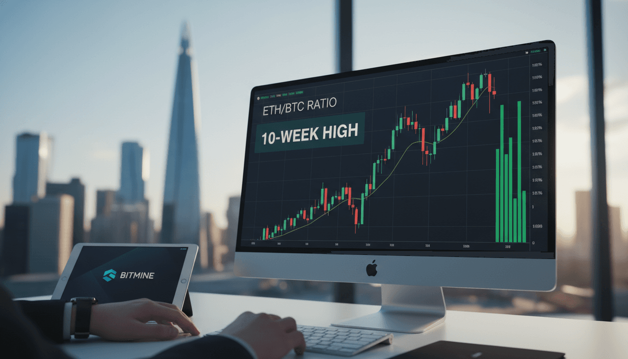 Ethereum's Momentum Builds: ETH/BTC Ratio Hits 10-Week High Amid Regulatory Clarity and Institutional Accumulation