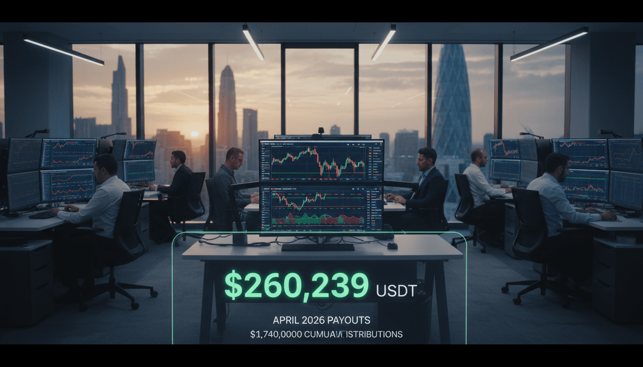 FundingAlphaX Payouts Surge to $260K in April, Crossing $1.7M Cumulative Milestone