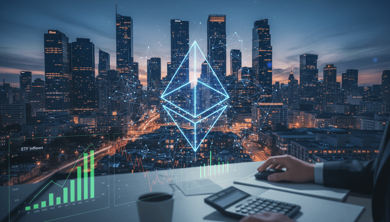 Spot ETH ETFs Log 10-Day Inflow Streak: Is $3,000 Ether Next Amid Broader Market Caution?