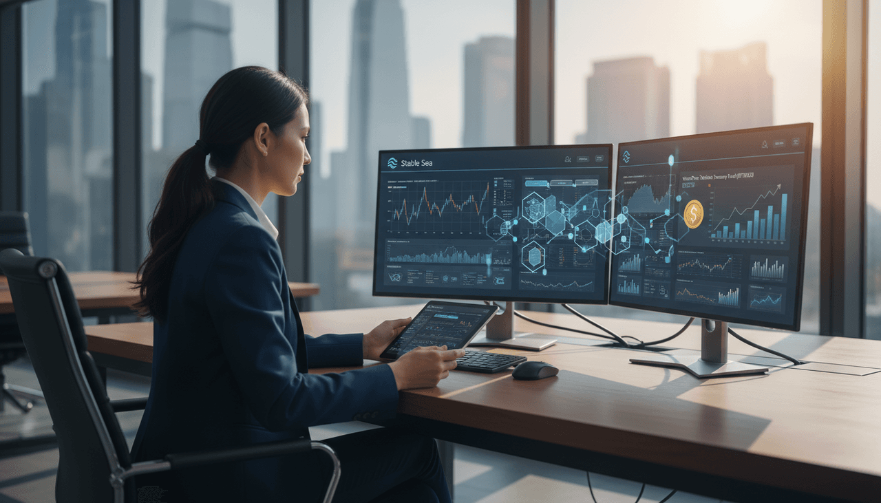 Stable Sea Integrates WisdomTree's Tokenized Treasury Fund for Corporate Cash Management