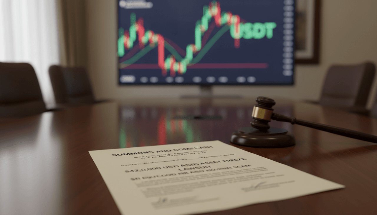 Tether Sued for $42M Freeze in High-Profile Pig Butchering Scam